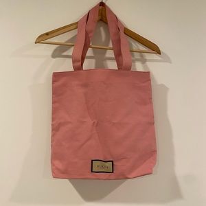 💕SOLD💕Gucci Beauty Pink Floral Tote Bag